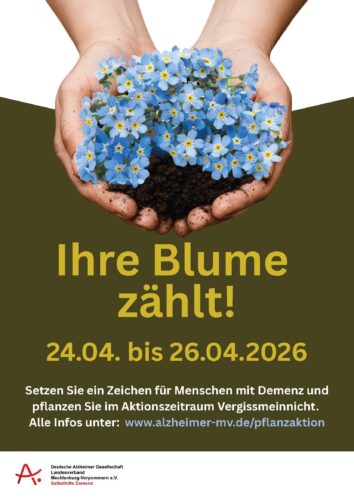 Pflanzaktion Vergissmeinnicht