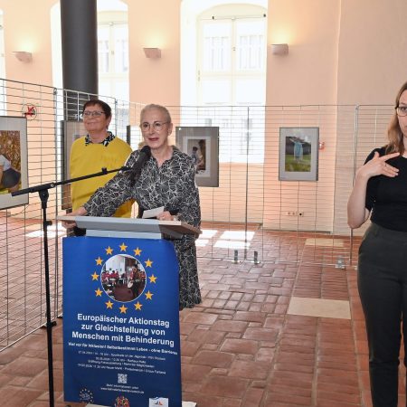 Frau Lück, Präsidentin der Bürgerschaft Rostock